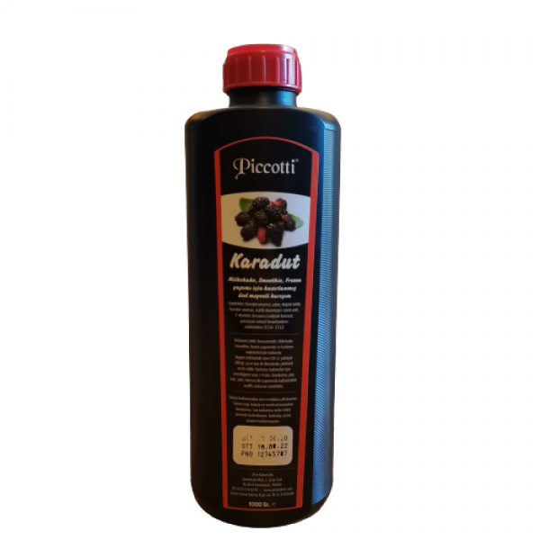 Piccotti Meyve Püresi Karadut 1000 Gr
