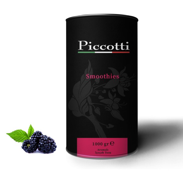 Piccotti Milkshake Smoothies Karadut 1000 Gr Kutu