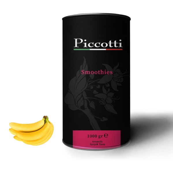Piccotti Milkshake Smoothies Muz 1000 Gr Kutu