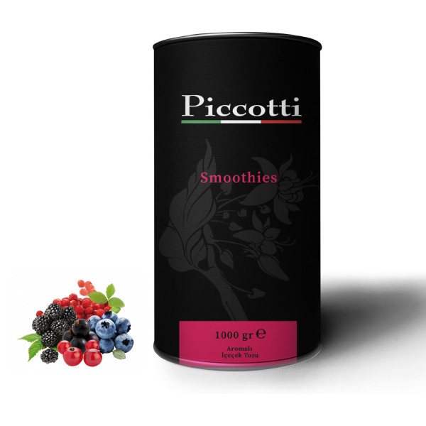 Piccotti Milkshake Smoothies Orman Meyveli 1000 Gr Kutu