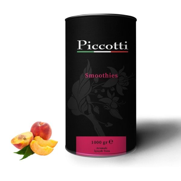 Piccotti Milkshake Smoothies Şeftali 1000 Gr Kutu