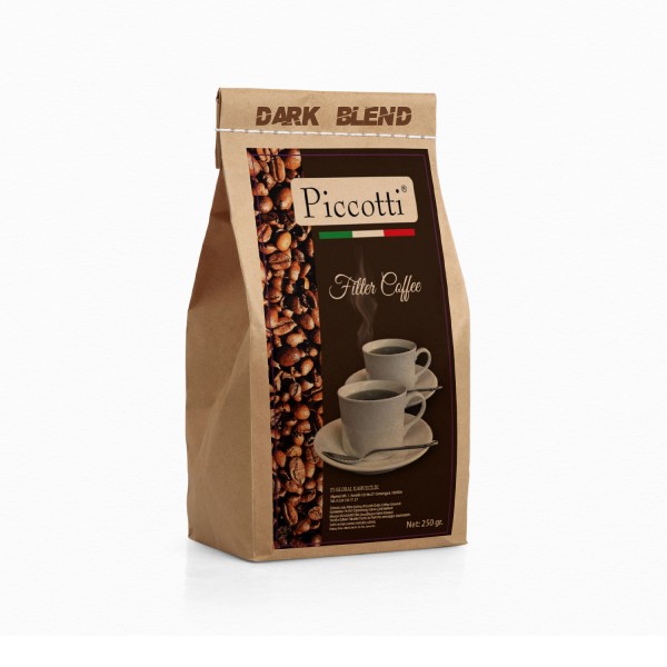 Piccotti Filtre Kahve Dark Blend 250 Gr