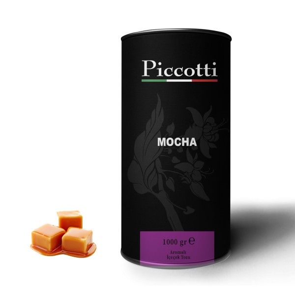 Piccotti Mocha Karamelli 1000 Gr Kutu
