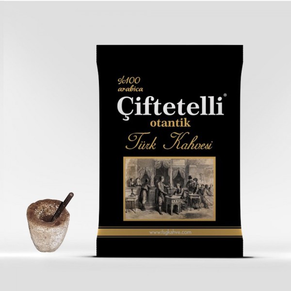 Çiftetelli Dibek Otantik Türk Kahvesi 500 GR Paket