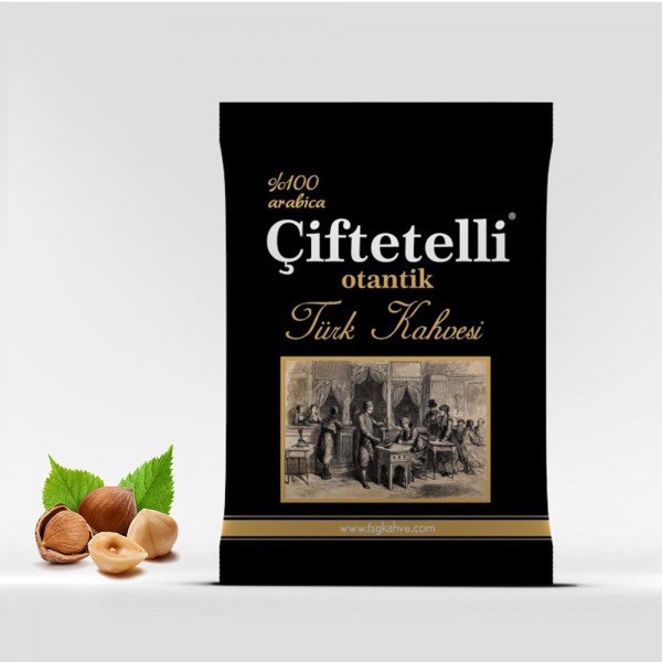 Çiftetelli Fındıklı Otantik Türk Kahvesi 500 GR Paket